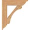 Ekena Millwork Legacy Traditional Smooth Bracket, Western Red Cedar, 5 1/2"W x 28"D x 32"H BKT06X28X32LEC01SWR - alternate 2